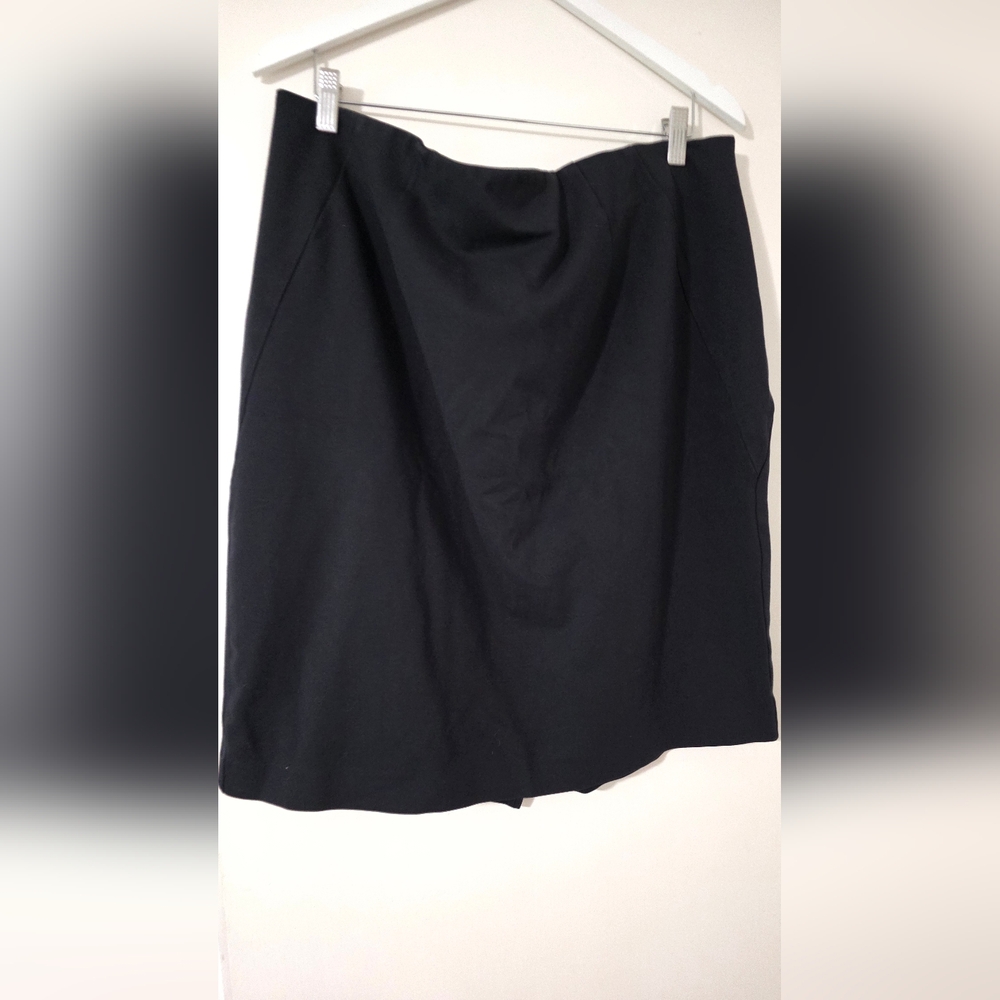 Lane Bryant Classic Black A-Line Skirt SIZE 18